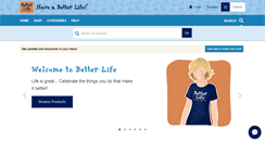 Desktop Screenshot of haveabetterlife.com